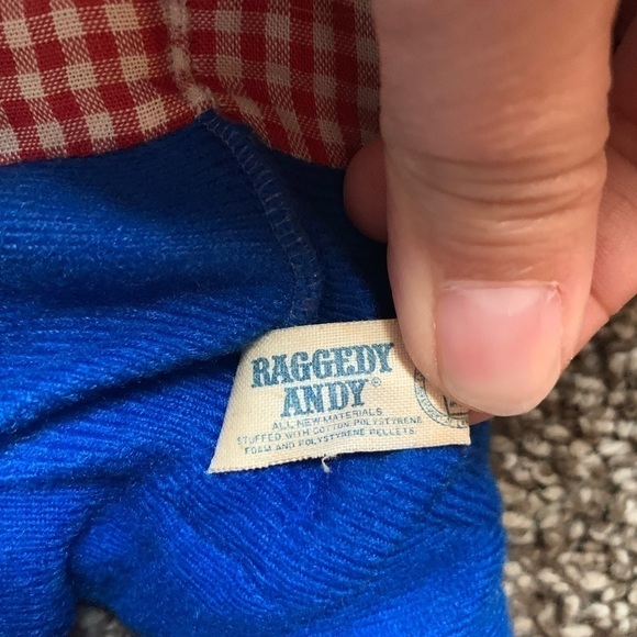 COPY - Vintage Knickerbocker Bean Bag Raggedy Andy - Picture 3 of 4